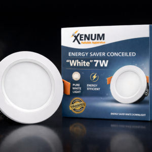 Xenum's Energy Saver Conceild "W" 7W